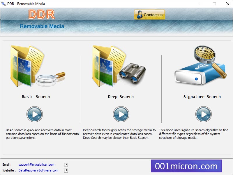 USB Media Recovery 5.8.4.1