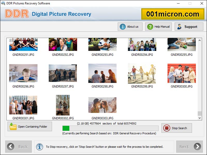Undelete your memorable baby digital images lost due to memory card corruption