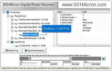 Digital Photo Data Recovery Software