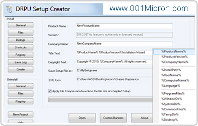 Setup Installer Software